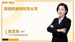 探视权起诉状怎么写