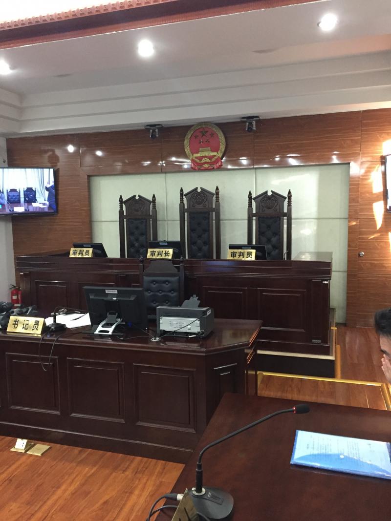 李天平律师在河北省高院开庭