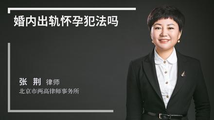 婚内出轨怀孕犯法吗